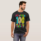 Poppin 100 Days Preschooler Dinosaur Nursery Schoo Tシャツ (正面フル)