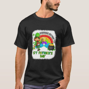 Poppin My Way To St. Patricks Day Leprechaun ポップ・ア Tシャツ