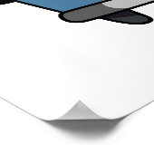 Poppin Toast Punおもしろいとは ポスター (角)