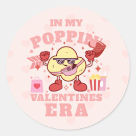 Poppin Valentine Eraステッカー ラウンドシール