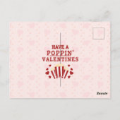 Poppin Valentinesを持っている ポストカード (裏面)