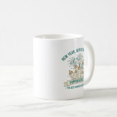 Popping Bottles for The New Year Mug コーヒーマグカップ (正面右)