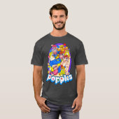 Popples Friendship Crew retro Tシャツ (正面フル)
