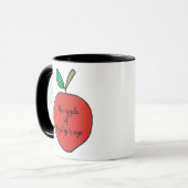 PopPopの目のApple マグカップ (正面左)