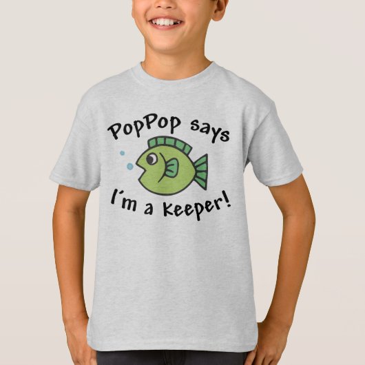 PopPopは私が看守であることを言います! Tシャツ (正面)
