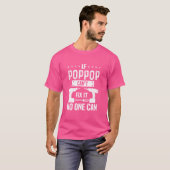PopPopもしは修正できない誰も特別なグランドパできない Tシャツ (正面フル)