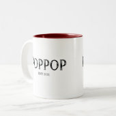 PopPop創立記念日 ツートーンマグカップ (正面左)