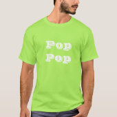 "PopPop"メンズトールシャツTシャツ Tシャツ (正面)