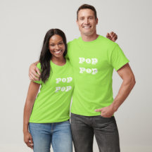 "PopPop"メンズトールシャツTシャツ