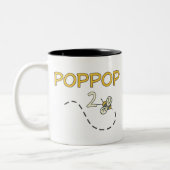 PopPop 2の蜂 ツートーンマグカップ (左)