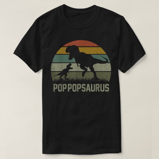 PopPopSaurus T Re Anorus PopPopSaurus Family Ma Tシャツ (デザイン正面)