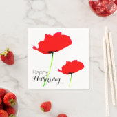 POPPYコレクション01マザーズデイ紙ナプキンス スタンダードカクテルナプキン (インサイチュ)