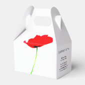 POPPYコレクション01 Poppyseedクッキーの好意ボックス フェイバーボックス (裏面サイド)