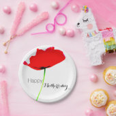 POPPYコレクション02母の日紙プレート ペーパープレート (パーティー)