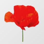 POPPYコレクション06スクエア12"x12" WC ウィンドウサイン (シート)