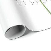 POPPYコレクション50誕生日パーソナライズされたWP ラッピングペーパー (ロールコーナー)