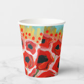 Poppyフィールドコレクション 紙コップ (正面)