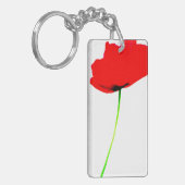 POPPYラブリパーソナライズされたー2面キーチェーン キーホルダー (正面左)