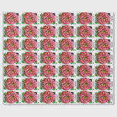 Poppyヴィンテージシードパケット ラッピングペーパー (フラット)