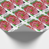 Poppyヴィンテージシードパケット ラッピングペーパー (角)