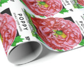 Poppyヴィンテージシードパケット ラッピングペーパー (ロールコーナー)