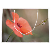 Poppy自然写真 ラージペーパーバッグ (正面)