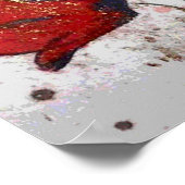 Poppy金ゴールド – ポスター (角)