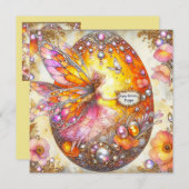 POPPY ～誕生日カード～妖精飾卵～ (正面/裏面)