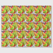 Poppy Artマクロpoppy ラッピングペーパー (フラット)