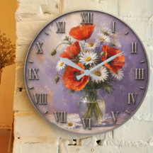 Poppy & Daisy Elegant Wildflower Floral Decor