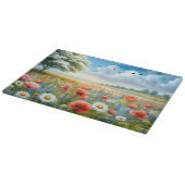 Poppy Daisy Meadow Cutting Board カッティングボード (角)
