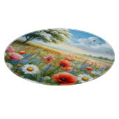 Poppy Daisy Meadow Cutting Board カッティングボード (角)