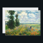 Poppy Field, Argenteuil -ファインアートby Claude Monet<br><div class="desc">Claude Monet有名絵画なアルジェンティーユのポピー畑</div>