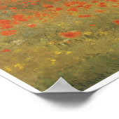 Poppy Field at Argenteuil, 1873 ポスター (角)