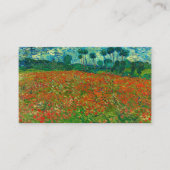 Poppy Field by Vincent van Gogh 名刺 (正面)