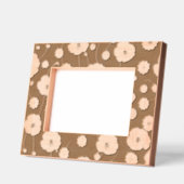 Poppy Field Etched Wooden Picture Frame レーザー彫刻フレーム (左)