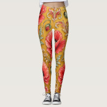 Poppy fleur golden design