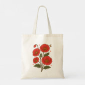 Poppy Flower Bag トートバッグ (裏面)