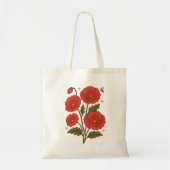 Poppy Flower Bag トートバッグ (正面)
