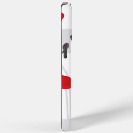 Poppy flower gift botanical pretty monogram Case-Mate iPhoneケース (裏面 / 右)