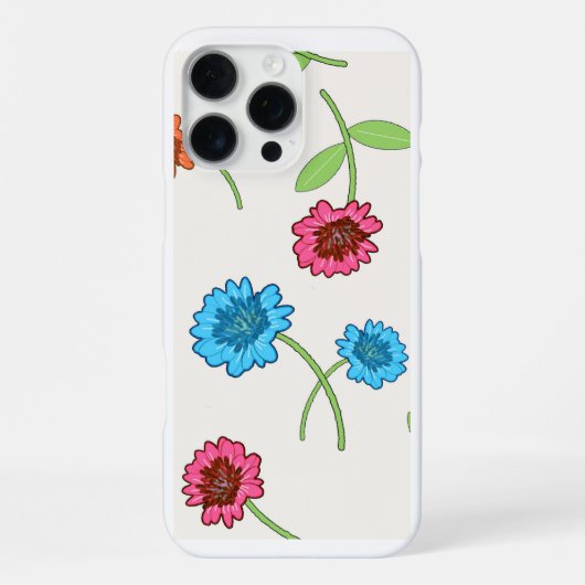 poppy flowers iPhoneケース (裏面)