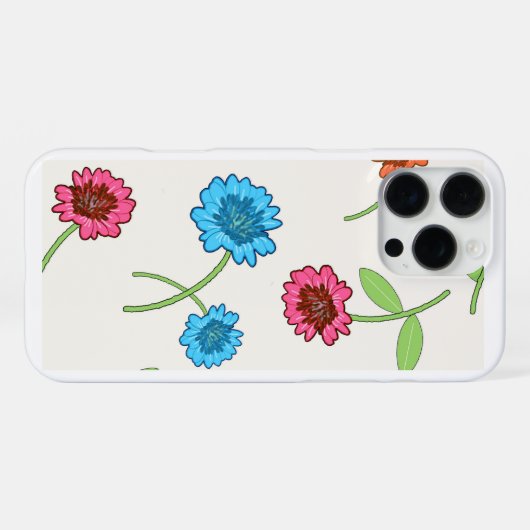 poppy flowers iPhoneケース (裏面横)