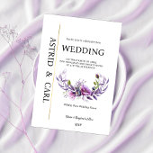 Poppy Heaven Wedding Invitation 招待状