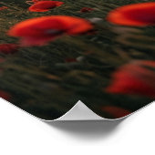 Poppy Horse Sunset Run ポスター (角)