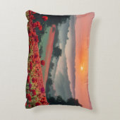 Poppy Landscape. アクセントクッション (裏面(縦))
