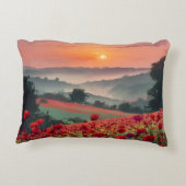 Poppy Landscape. アクセントクッション (裏面)