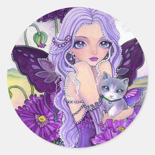 * Poppy Night Adventure*シール ラウンドシール (正面)