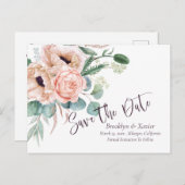 Poppy Radiance日付の保存 ポストカード (正面/裏面)