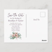 Poppy Radiance日付の保存 ポストカード (裏面)