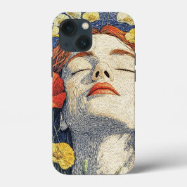 Poppy Reverie Dreaming RedheadグラフィックIPhoneケース iPhone 16ケース